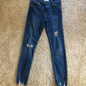 Free people cut off jeans!